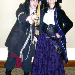 Like night and day, Captain Ruby & Lady Fifi