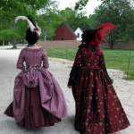 Sarah and Trystan at Colonial Williamsburg, photo from Lindsey