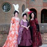 Lindsey, Sarah, and Trystan at Colonial Williamsburg, photo from Lindsey