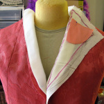 Pink Florentine in progress