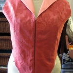 Pink Florentine in progress