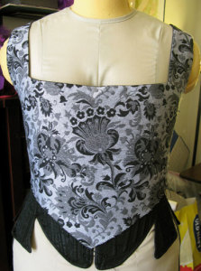 Bodice progress