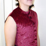 Bodice in progress, front