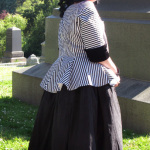 bwstripeyjacket3 Back view