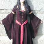 Trystan wearing Arwen mourning gown at Oak Hill Cemetery in San Jose Trystan wearing Arwen mourning gown at Oak Hill Cemetery in San Jose