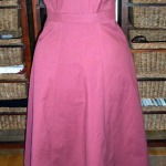 Front of lady artisan's apron, in progress