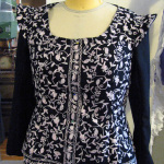Jacobean jacket, waiting for trim