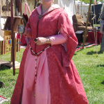 Pink Florentine gown, worn at the SJ renfaire