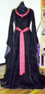 Mourning gown in-progress Mourning gown in-progress