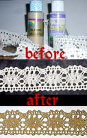 Painting lace Painting lace