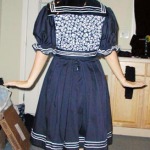 Back of the completed outfit