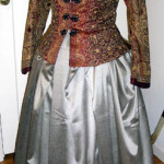 Grey sari skirt Grey sari skirt