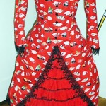 Finished sushi gown, front