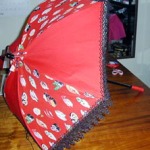 Sushi parasol trim