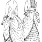 Past Patterns' 1880s Polonaise With Walking Skirt