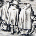 Detail from "Skating Before the St. George's Gate, Antwerp" by Pieter Bruegel the Elder 1562 (image source: Metropolitan Museum of Art) Detail from "Skating Before the St. George's Gate, Antwerp" by Pieter Bruegel the Elder 1562 (image source: Metropolitan Museum of Art)
