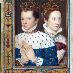 1558 - Mary Queen of Scots & King Francois II of France (image source: Bibliotheque Nationale de France)