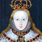 1559 - Queen Elizabeth I of England, coronation portrait detail (image source: Wikimedia Commons)