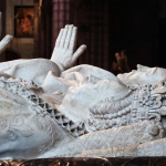 1583 - effigy of Queen Catherine de Medici at Basilica of Saint-Denis by sculptor Germain Pilon (Photo: Myrabella / Wikimedia Commons / CC-BY-SA-3.0)