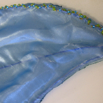 Finished fairy wings - beaded detail