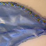 Finished fairy wings - beaded detail