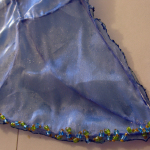 Finished fairy wings - beaded detail