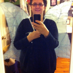 Trystan wearing wings for a "test flight"