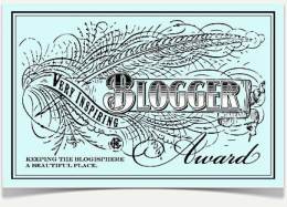 Inspiring Blogger Award Inspiring Blogger Award