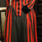 Stripey redingote, front