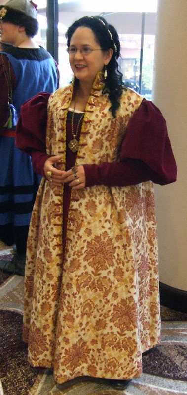 Zimarra & gown, photo by Jocelyn of Rowenwood | Trystan's Costume Closet